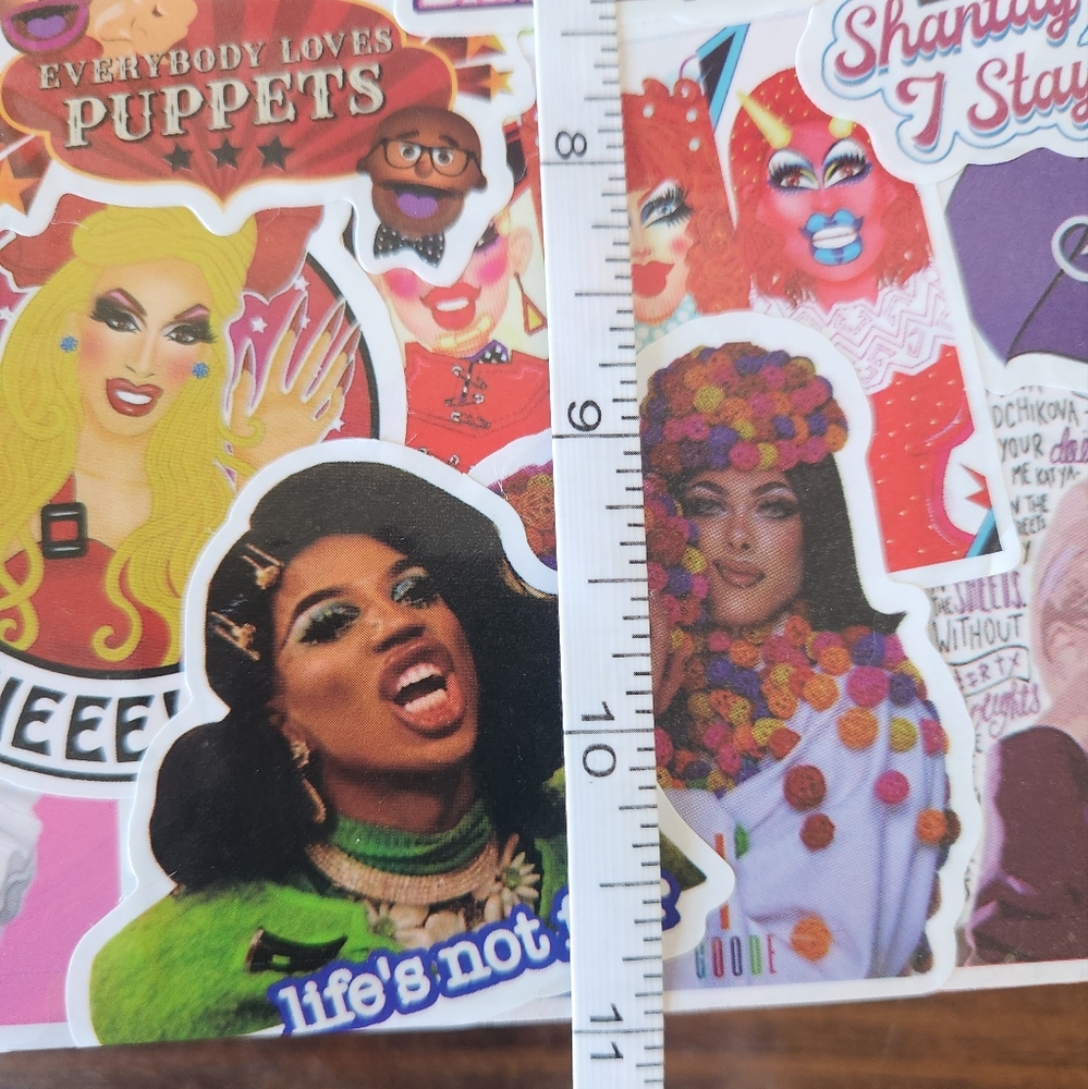 RuPauls Drag Race Stickerbombed Notebook - Picture 3 of 6
